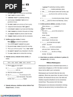 Unit 3 Basic Test: Were You Last Night?