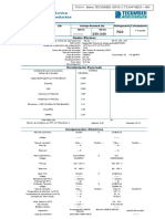 TYA9474EKS - 220-240 R22: Especificación Técnica Ingeniería de Productos