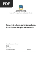 Introdução A Epidemiologia