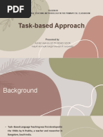 Task Based Approach