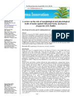 A Review On The Role of Morphological and Physiological Traits of Maize Against Fall Armyworm, Spodoptera Frugiperda (J.E. Smith)