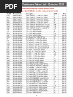 Donnatella Wholesale Price List 2210