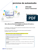 Ejercicio Numero 3 Sobre Desarrollo Humano