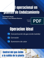 Control Operaciones en Plantas de Endulzamiento