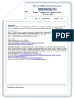 Sequencia Didática 1º Ano - Educação Física - 1º Bimestre