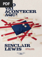 Não Vai Acontecer Aqui - Sinclair Lewis (Livro)