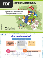 Ejercitación: Funciones de Comportamiento Lineal I