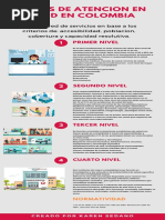 Infografia - Niveles de Atencion en Salud en Colombia