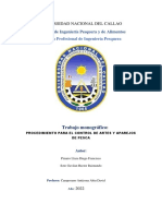 Grupo N°04 - Procedimiento para El Control de Artes y Aparejos de Pesca