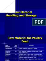 Feed Raw Material Handling and Storage