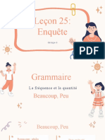 Leçon 25 Enquête