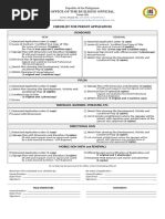 Signage Forms