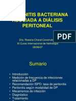 Peritonitis Bacteriana Asociada A Dialisis Peritoneal