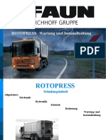 ROTOPRESS Wartung Und Instandhaltung