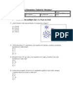 Prueba de Mate Divisiones Quinto Básico