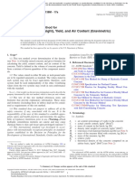 C138 Density (Unit Weight), Yield, and Air Content (Gravimetric) of Concrete