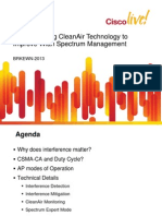 Understanding CleanAir Technology To Improve Enterprise WLAN Spectrum Management