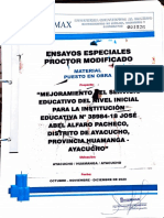 Ensayos Especiales Proctor Modificado