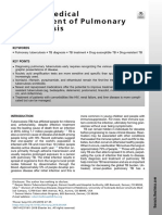 Current Medical Management of Pulmonary Tuberculosis