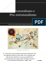 Estruturalismo e Pós-Estruturalismo