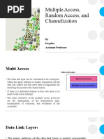 Data Link Layer-III Multiple Access, Random Access, and Channelization