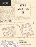 Last Final Draft - Site Analysis