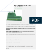 Treinamento para Operadores de Caixa Identificação Do Hortifruti