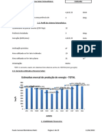 Calculo Projeto Solar