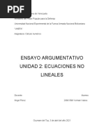 Ensayo Argumentativo Unidad 2 Corte 1