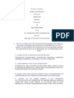 Tarea 3.2. Cuestionario Sobre La Planificación.