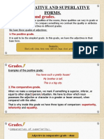 Comparative and Superlative Forms