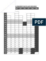 Calendário 2022 - 23