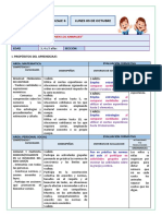 Sesion de Aprendizaje 6 - Lunes 03 de Octubre