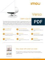 Datasheet Versa Imou