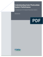 Understanding Solar Photovoltaic System Performance - An Assessment of 75 Federal Photovoltaic Systems