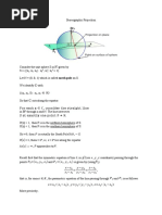 Stereographic Projection