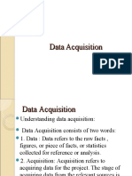 Data Acquisition