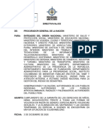 Procuraduría Directiva 33 de 2020 Garantía Niños, Niñas, Adolescentes Frente A Violencia de Género