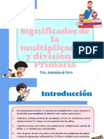 Significados de La Multi y División