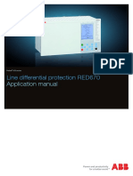 ABB RED 670 Application Manual