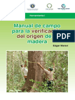 Herramienta I Manual de Campo para La Verificación Del Origen de La Madera