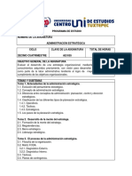 Ae1055 Administración Estratégica