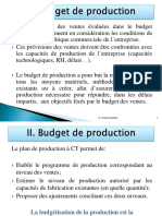 Budget de Production FSJES S6