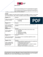 Estrategias de Manejo de Fuentes: Lecturas de Fuentes para La TA2 y Planteamiento de Preguntas Logro de La Sesión Actividad