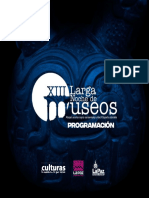 Programa - XIII - Larga - Noche - de - Museos - Del - Municipio de La Paz - 2019