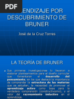 Teoría de Bruner