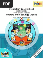 COOKERY Prepare and Cook Egg Dishes