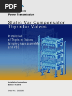 Static Var Compensator: Thyristor Valves