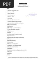 O Level Maths Guiges and Notes