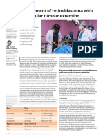 Management of Retinoblastoma With Extraocular Tumour Extension